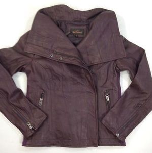 Ben Sherman Leather Moto Jacket